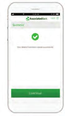 Your new Associated Bank Mobile will include the ability to: Easily sign in to your account with your