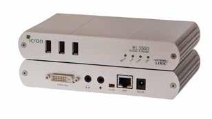 Extreme Link KVM Extenders EL3500 KVM Extender EL3500 KVM Extender - DVI, Audio and 2.