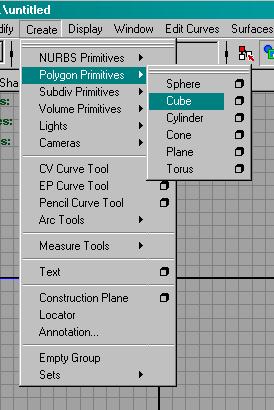 Polygon modeling We use polygon modeling in the assignment Two main ways of working: Create a primitive object and