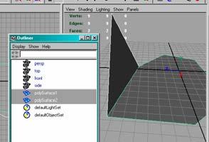 Combining polygons into an object