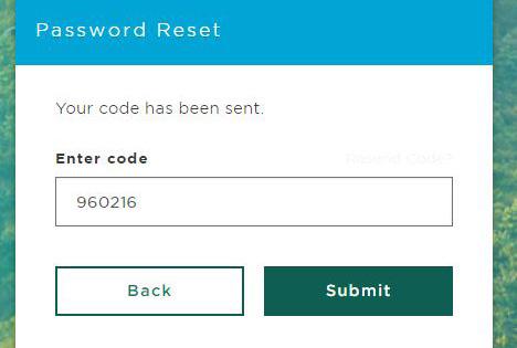 preferred password reset method. Tip: Your Username is your email address.