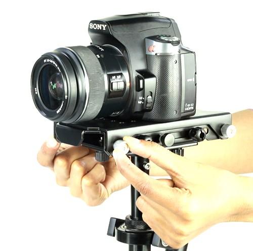 FLYCAM DSLR Nano - HD 6 Align the camera center of balance to the Mid plate