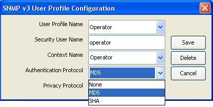 MD5: Allows the operator to assign the applicable user Access Level group SHA: Allows the operator to assign the applicable user Access Level group Figure 7.