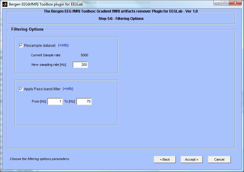 Load correction matrix file: This option allows users to load their own correction matrix by Matlab (*.MAT) file. This file must contain a variable called 'weighting_matrix'.