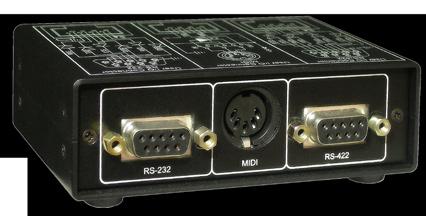 No additional fiber is required to add DMX4 units to your system. Each unit contains (4) 3-pin XLR and (4) 5-pin XLR inputs / outputs, a 9 pin connector for Yamaha RS422 control.