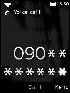 090********** Call Types & Optional Services Handset supports Voice Call and Optional Services such as Voicemail and Call Forwarding. Voice Call Make a Voice Call (fp.-4).