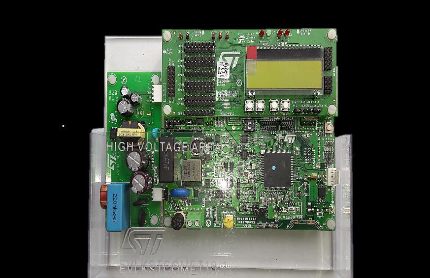 STCOMET Evaluation Board 11 EVLKSTCOMET10-1 Complete single-phase meter development kit based on the STCOMET smart meter SOC Suitable to evaluate PLC protocols in CENELEC A band Metering up to Class