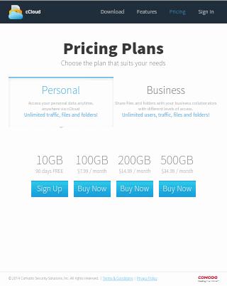 com/pricing for selecting the ccloud package that suits your requirements.