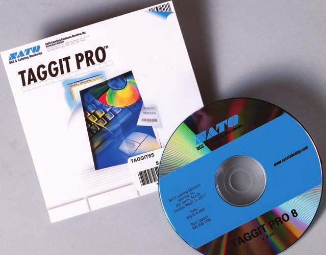 graphic images, color pictures or from a database, TAGGIT PRO has the features to help you