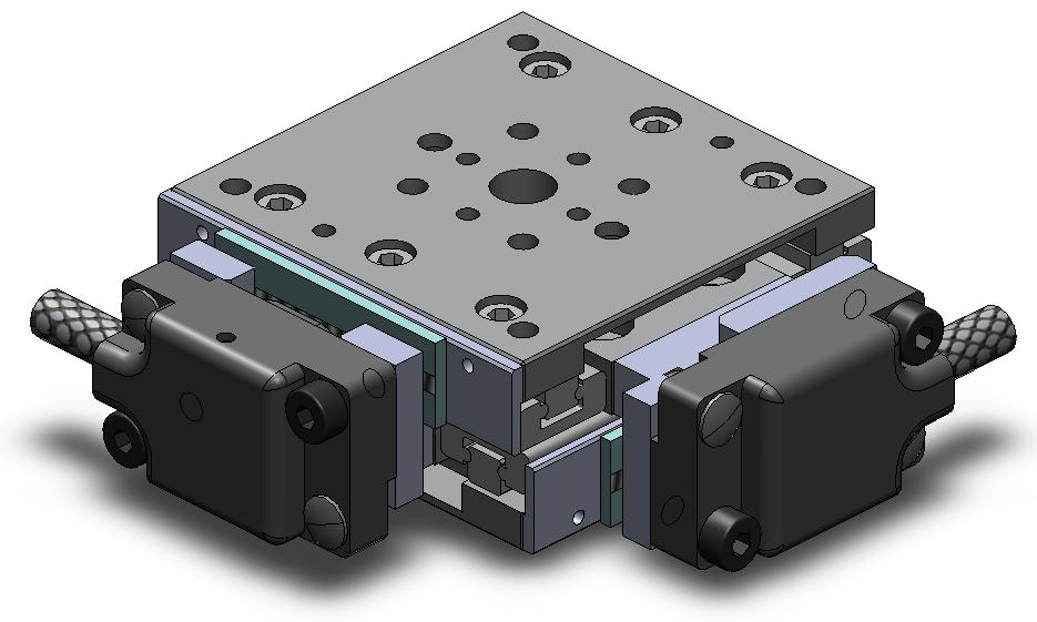 The PPX-32 can also be combined with the PR-32 rotation stage without the use of an adapter plate.