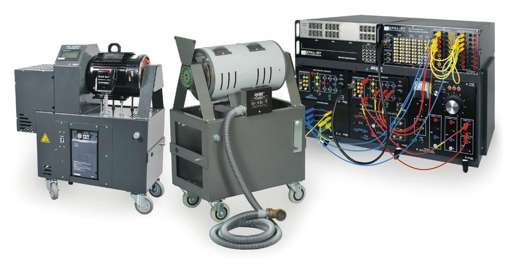 Electric Motor Laboratory Curriculum Goals Laboratory Highlights and Benefits The OPAL-RT real-time simulator is a multi-purpose platform that enables real-time simulation, Hardware-In-the- Loop