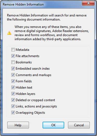 Create Accessible PDFs - Steps 3 & 4 Remove Hidden Information Add Tags