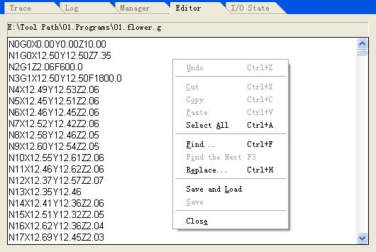 4.14. Editor Window In the Editor window, on the top of this window is the name and path of the file being edited, as shown in Fig.
