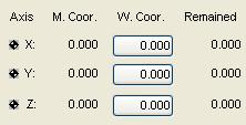 keys Ctrl+Home. Back to Fixed Point The machine tool will move to the fixed point (machine coordinates) automatically when this menu item is selected.