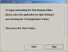 MiniStation Utility Uninstallation Uninstalling Utility To uninstall the Disk Backup