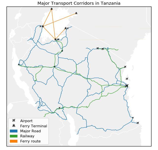 Application: Tanzania Transport risk analysis Transport Risk Analysis for United Republic of Tanzania - provide detailed