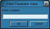 You can make the query more versatile by turning it in to a Parameter Query. In its current state, the query will only show the results for one subject.