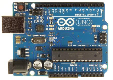 Arduino UNO R3 Microcontroller ATmega328P (8 bit) DataSheet http://ww1.microchip.com/downloads/en/devicedoc/atmel- 42735-8-bit-AVR-Microcontroller-ATmega328-328P_Datasheet.