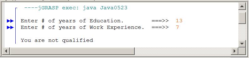 public class Java0523 public static void main (String[ ] args) Scanner input = new