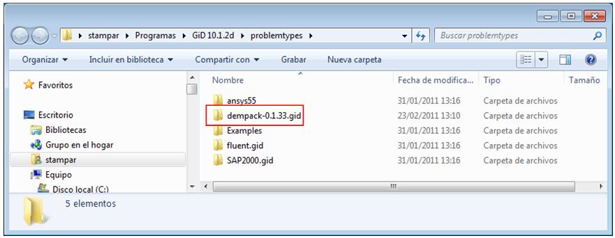 Appendix A Windows Installation Guide DEMPack software works in the pre-process and post-process platform GiD, developed by CIMNE.