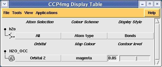 CCP4 Molecular Graphics - QM Fields file:///e:/ccp4mg-win/help/qm_field.