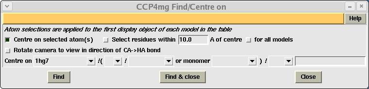 CCP4 Molecular Graphics - Tools Menu file:///e:/ccp4mg-win/help/tools.