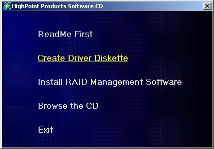 RocketRAID 3522 Driver and Software Installation Driver and Software CD The RocketRAID 3522 retail box includes a Driver and Software CD.