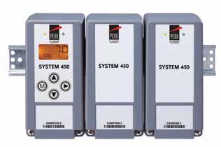 System 450 Control System with Control, Power and Expansion Modules System 450 Series Modular Controls System 450 is a family of modular, digital electronic controls that is easily assembled and set