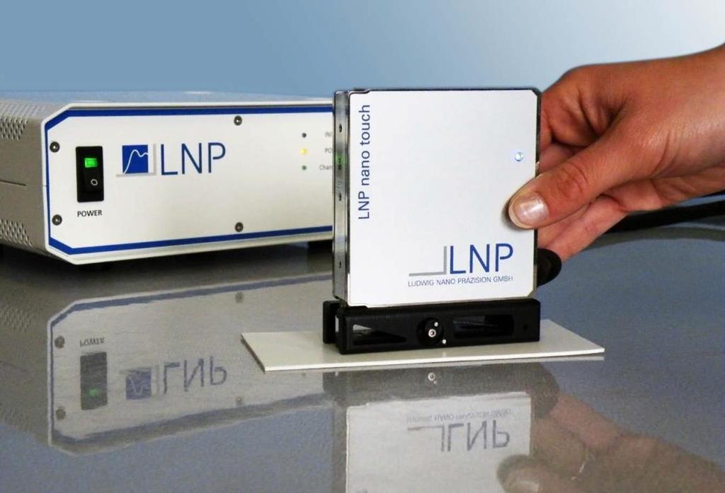 The LNP nano touch Measure a huge variety of geometric and material properties with the force sensor LNP nano touch!