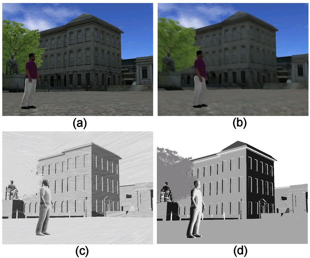 3 Method We present a hybrid framework for creating abstractions of 3D scenes in real-time.