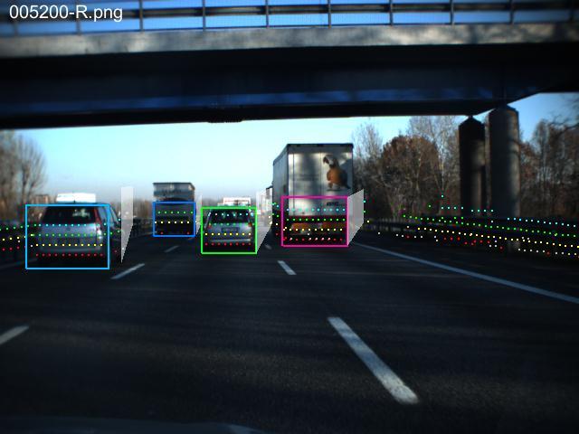 Laser-scanner detections Easy scenario: Extract surfaces perpendicular to the driving direction,