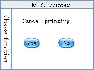 insert your SD card into RS 3D Printer to select printing file. (Pic 8.4-04) (Pic 8.