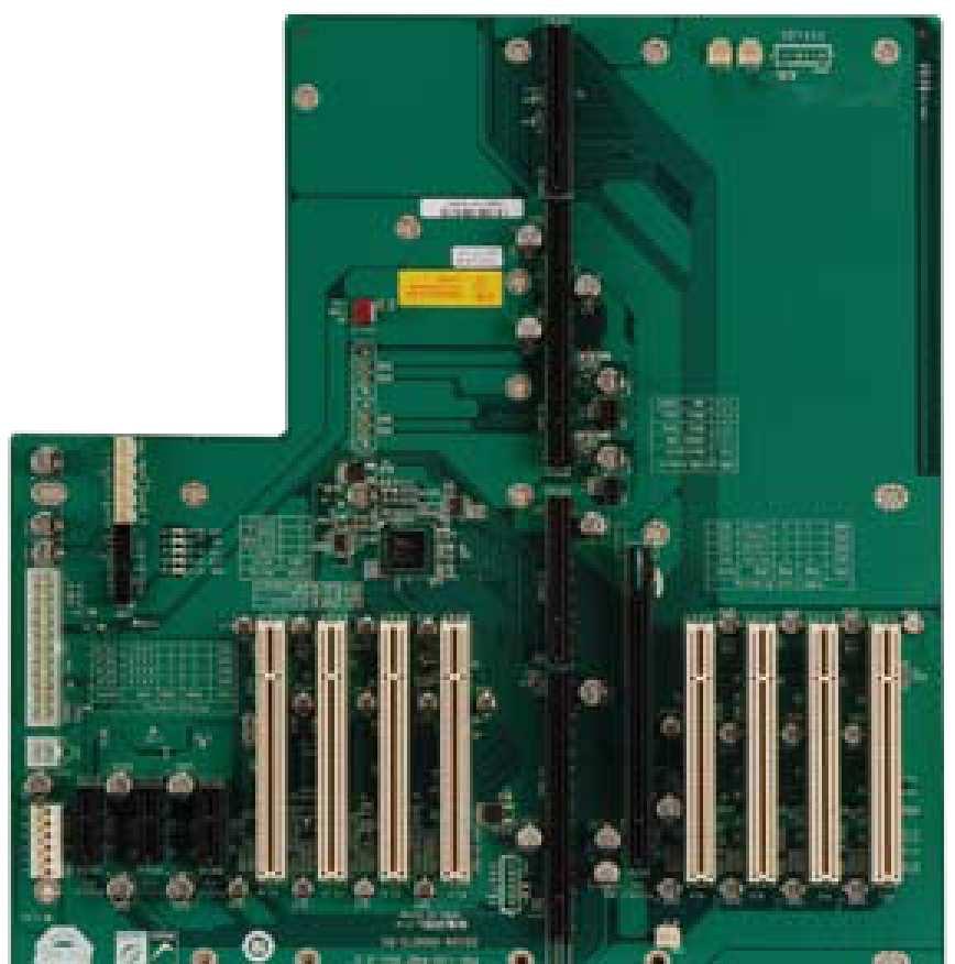 RACK-00G-R0 RACK-0G-R0 -slot backplane with PCIe x slot, PCIe x slot and PCI slots U 0-slot