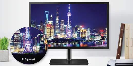 ULTRA HD BEAUTIFULLY DESIGNED The UH85 is an ultra HD display is lithe with narrow bezels with a modern, height