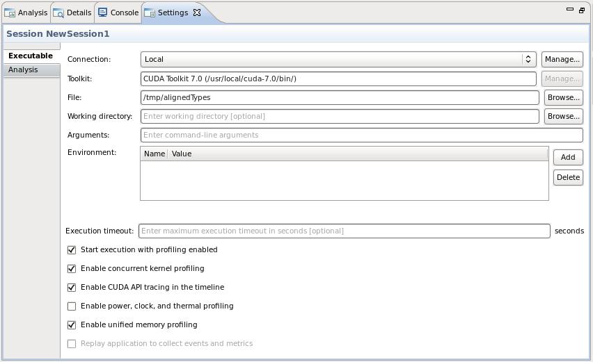 Visual Profiler 2.4.5. Console View The Console View shows the stdout and stderr output of the application each time it executes.