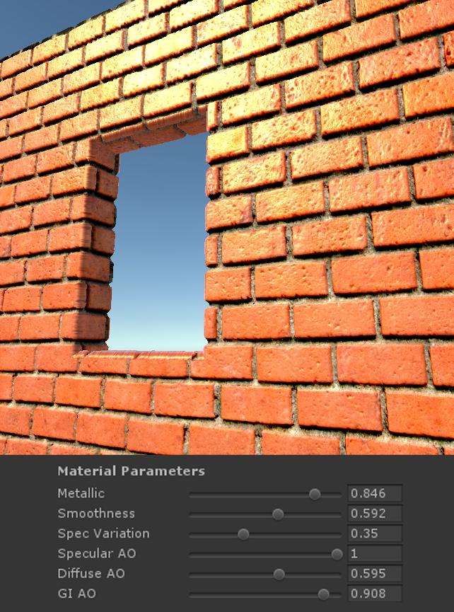 Global Illumination Ambient Occlusion (GI AO) GI Ambient Occlusion also uses the Displacement Map. Increasing this value simulates Ambient Occlusion on the Global Illumination of the mesh.
