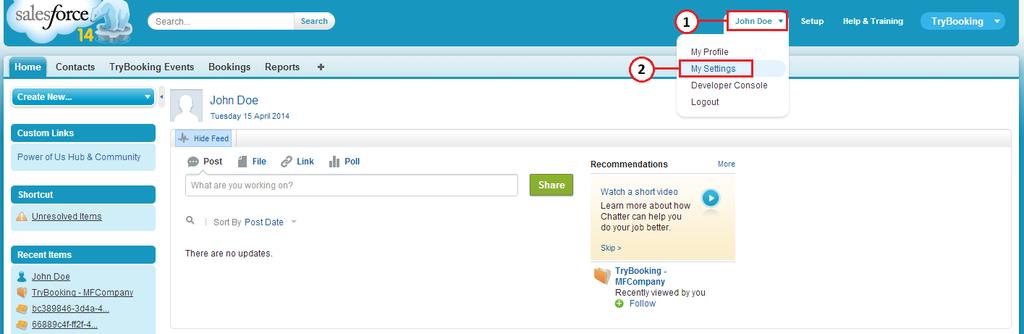 To revoke connected app thru the Salesforce site, login to your Salesforce account then: 1.