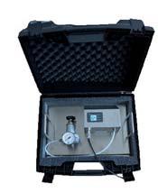 pressure reducer Mobile solution with particle counter PC 400 in a service case and DS 500 mobile PC 400 particle