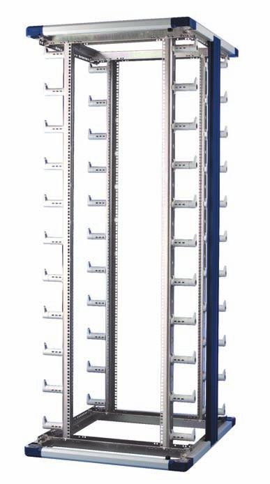 AMDF Advanced Managed Distribution Frame Features: Suitable for a wide range of patching applications All round cabling accessibility Choice of heights and depths Cladding can be retrofitted