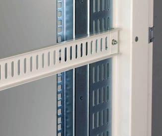 Centre cabling support 800mm deep Centre cabling support 1000mm deep Cable Channels ECCCS8G ECCCS8B ECCCS1G ECCCS1B As standard each 800mm wide EC cabinet has a cable channel fitted