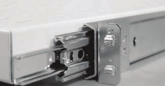 Universal mounting brackets fit uprights set between 450 & 750mm apart.