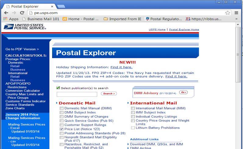 USPS news sources you can
