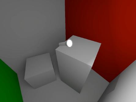 Through this distribution, fast ray tracing is capable of rendering scenes with interactive framerates. And with an extension for dynamic scenes [Wald et al. 2002a], we gain a interactive application.
