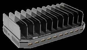 4A per Port, 200W Max) U280-004 4-Port USB Charger (2.