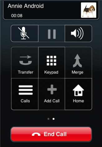 About Avaya one-x Mobile Preferred for IP Office The mid-call