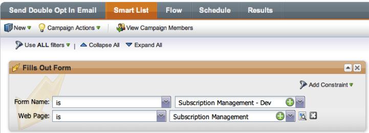 Marketing Rockstar s Guide to Marketo Page 42 Flow: Send Email Double Opt in Confirmation