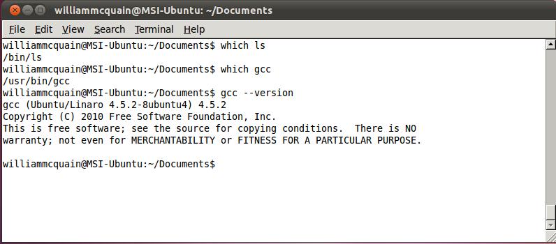 Identifying a Command: which 37 If you re not sure where a command resides, the which command will tell you: Many Linux