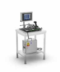 1 2 3 4 5 6 1 The Datamatrix Station XMV is an all-in-one solution for marking and verifying cartons.