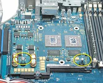 Procedure 1. Grasp the processor by the edges and lift slightly to disconnect it from the logic board. 2.