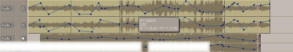 Audio Eight channels of assigned audio signals can be monitored in realtime. Each input channel can be assigned to any track in the TimeLine.